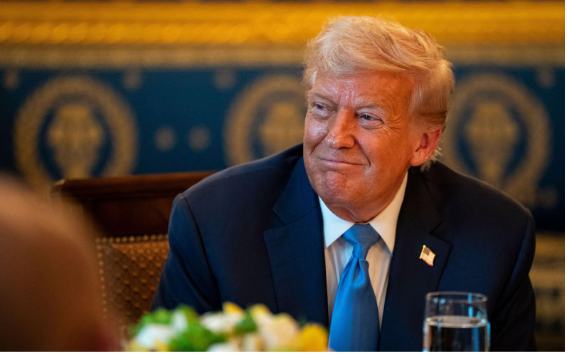 Washington, United States Of America. 07th July, 2025. US President Donald Trump during a dinner with Israeli Prime Minister Benjamin Netanyahu, not pictured, in the Blue Room of the White House in Washington, DC, US, on Monday, July 7, 2025. Israeli Prime Minister Benjamin Netanyahu told President Donald Trump he nominated him for the Nobel Peace Prize, using a visit to the White House to further cement the pairs relationship as the US presses for a ceasefire in Gaza.Credit Al Drago/Pool via CNP Photo via Credit Newscom/Alamy Live News. ContributorNewscom. Image ID3BPCX9E Trump’s war for peace: How the Nobel became his battlefield