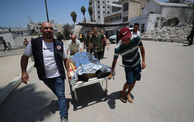 Christian Palestinian mourners take the body of a loved one for burial from the city s Arab Ahli, also known as Baptist Hospital, following an earlier Israeli strike on the Holy Family Church Christian Palestinian mourners take the body of a loved one for burial from the city s Arab Ahli, also known as Baptist Hospital, following an earlier Israeli strike on the Holy Family Church, in Gaza City on July 17, 2025. The Latin Patriarchate of Jerusalem said an Israeli strike on Gaza s only Catholic church injured several people on July 17, including the parish priest, as well as causing damage. Image: Alamy. Contributor: Imago. Image ID:3BWXXPN Gaza’s Christians refuse to abandon churches before Israeli attack