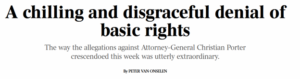 Porter defamation case