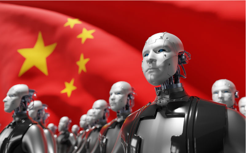 Humanoid robot AI technology from China, 3d rendering. Image: iStock / nespix AI and robotics expected to play a big role in China’s next 5-year plan