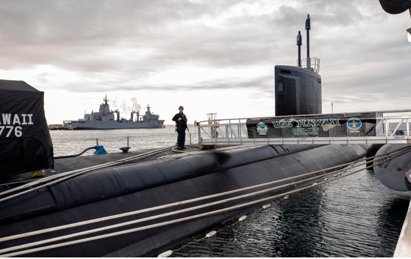 Western Australia, Australia. 23rd Aug, 2024. A Sailor assigned to the Virginia-class fast-attack submarine USS Hawaii (SSN 776) stands watch while the ship is conducting a scheduled port visit at HMAS Stirling, Western Australia, Australia to perform a submarine tendered maintenance period (STMP) with submarine tender USS Emory S. Land (AS 39), Aug. 23. Emory S. Land is in port at HMAS Stirling to conduct the STMP as part of AUKUS Pillar 1 effort to support Australia's acquisition of a sovereign conventionally armed, nuclear-powered submarine capability. (Credit Image: (c) Victoria Mejicanos. Contributor: ZUMA Press, Inc. / Alamy Stock Photo Image ID: 2Y36R4H Why Australia needs a defence minister