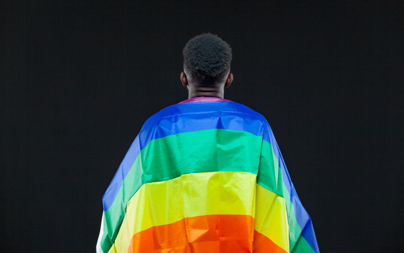 Concept of The LGBT community, minority rights, protection of human rights.