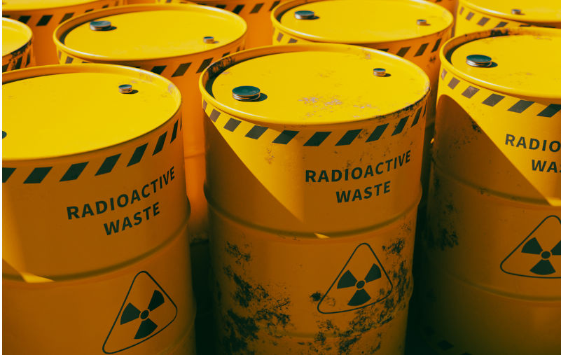 Radioactive waste barrel concept background image, 3d rendering. Image: iStock / mesh cube US military waste contractor with flawed safety record backing Australian N-waste dump