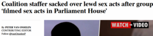 Coalition staffer