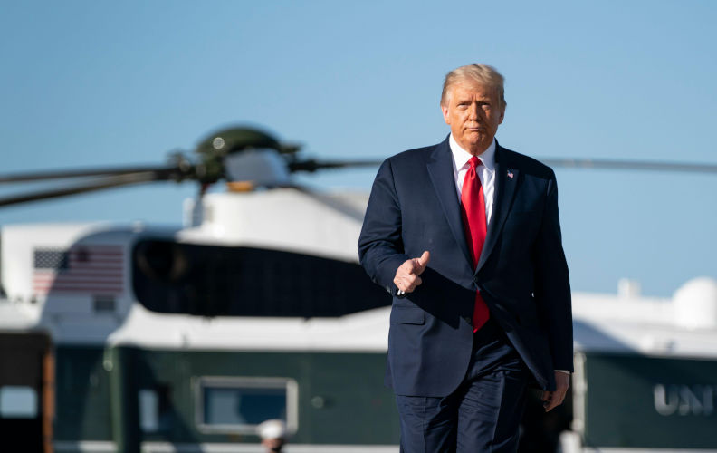 US President Donald Trump exits Marine One as he boards Air Force One. Credit: Alex Edelman/The Photo Access. Image Alamy Contributor: The Photo Access / Alamy Stock Photo Image ID: 2DC51Y9 The deep politics behind Trump’s presidency