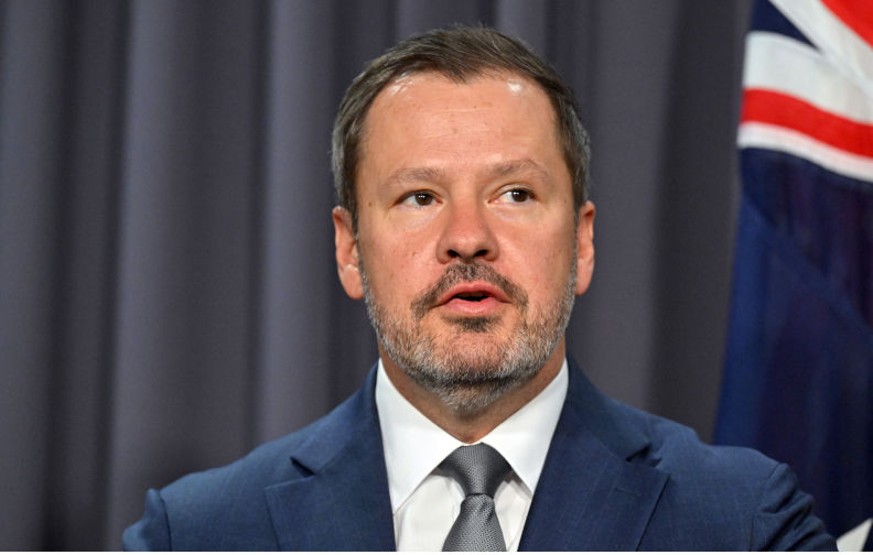 Ed Husic at a press conference at Parliament House in Canberra, Tuesday, January 28, 2025. Image: AAP/Mick Tsikas Exclusion of Ed Husic from the Albanese Ministry Statement