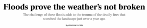 Floods prove weather