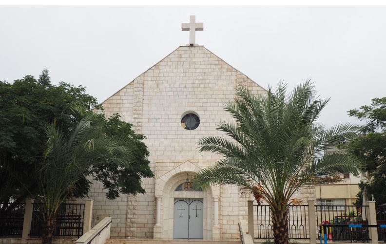 The Catholic Church of the Holy Family in the Gaza Strip, Palestine, 21 November 2017. More than 1000 Christians live among two million muslims in the coastal region. However, only 138 people belong to the Latin (Catholic) church. Photo: Stefanie Jarkel/dpa Image: Alamy Contributor: dpa picture alliance Image ID: KRFER6 Defining antisemitism and bringing the killing to an end