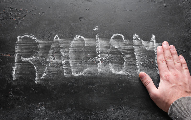 Man erases the inscription racism concept stop racism selective focus. Image: iStock / itakdalee Ignoring the impact of racism undermines effective policymaking