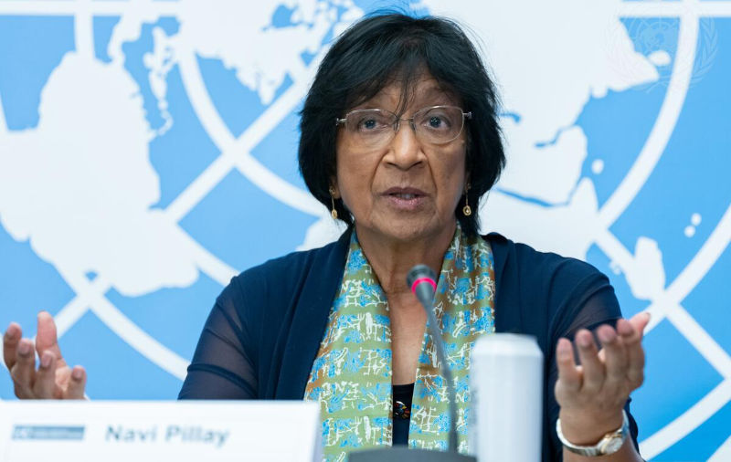 Navi Pillay at the Press Briefing on Independent International Commission of Inquiry on Occupied Palestinian Territory Image: UN Photos/UN7939633 A sign of hope: UN High Commissioner Navi Pillay to receive 2025 Sydney Peace Prize