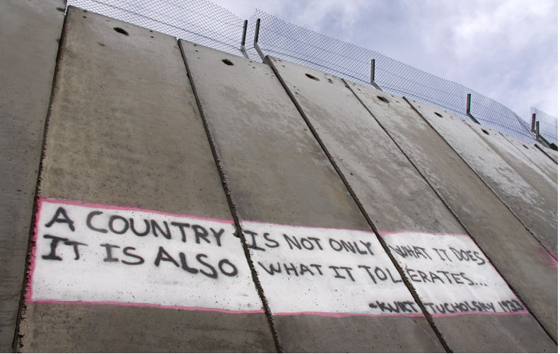 Palestine - Bethlehem checkpoint and occupation wall - Palestinian occupied territories. Contributor: Pascal Mannaerts / Alamy Stock Photo Image ID: FJ1H4C Time to go beyond words on Gaza
