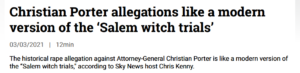 Salem witch trials