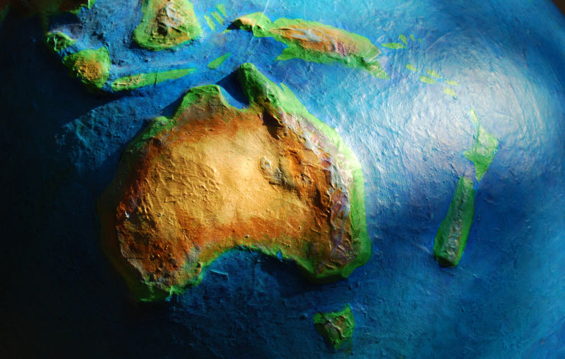 Australia-on-a-papier-mache-globe.-Image:-iStock/blamb Environment: Australia declared climate change ‘rogue actor’