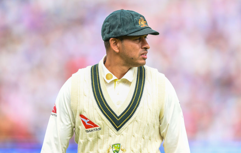 Usman Khawaja of Australia during the LV= Insurance Ashes Test Series Day 4 match England vs Australia at Edgbaston, Birmingham, United Kingdom, 19th June 2023n(Photo by Craig Thomas/News Images)Contributor: News Images LTD / Alamy Stock Photo Image ID: 2R84FFG Usman Khawaja: grace under pressure, faith underpinning it all