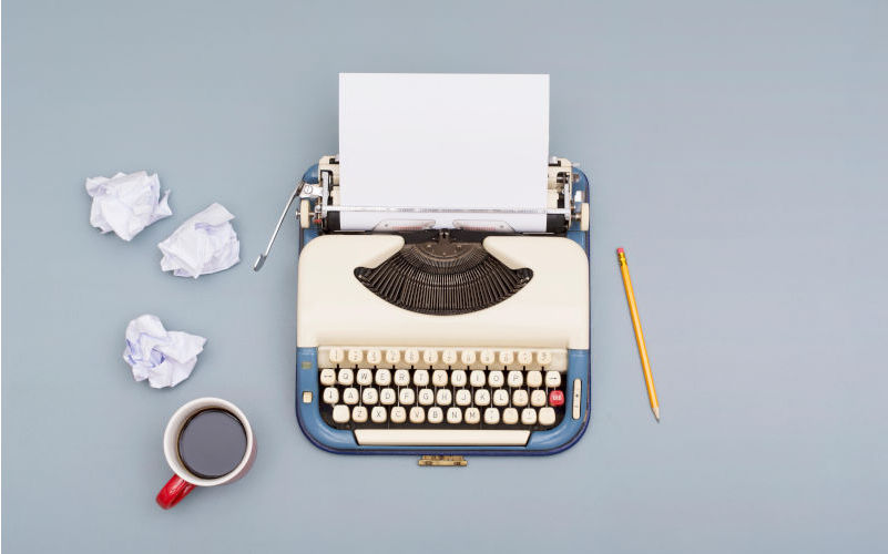 Typewriter writer. Contributor: Patrick de Grijs / Alamy Stock Photo Image ID: J41FBX Writers bearing witness in a time of genocide