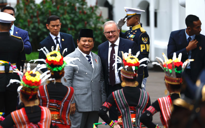 Handshake diplomacy with Prabowo won’t secure shared values