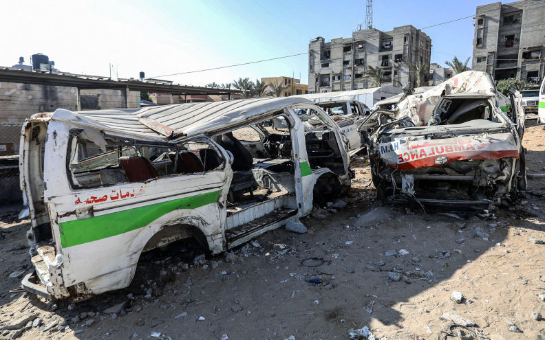 We dug up medics in Gaza. A year later, international law remains buried