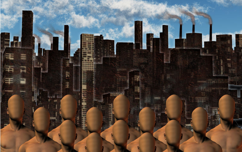 Unknown Masses. Image: iStock / bestdesigns The social smog of neoliberalism: How competition breeds violence and division