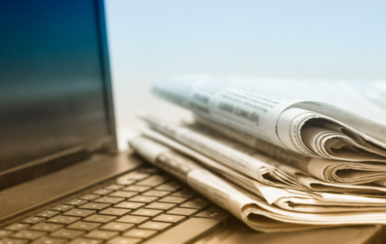 The concept of news. Laptop, newspaper, desktop. Image: iStock / art159 The headlines Australians read – and what we’re told to feel