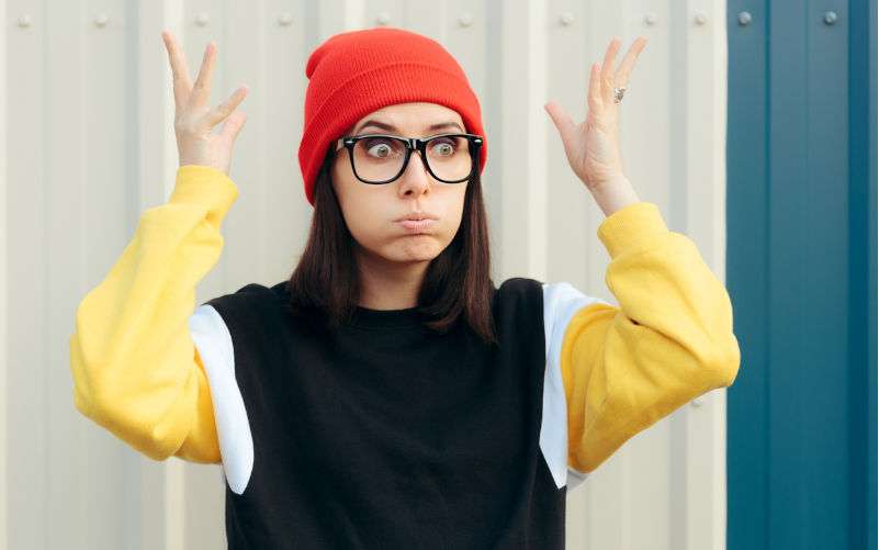 Young woman reacting. Image: iStock / nicoletaionescu The great human brain fade