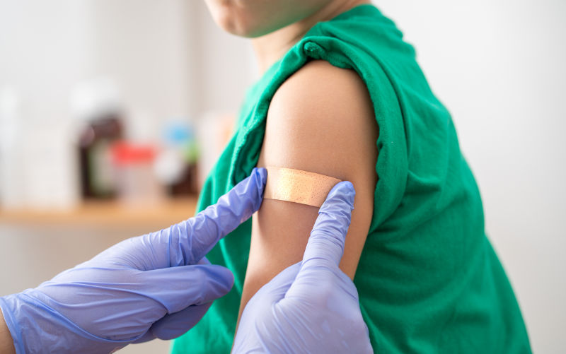 Vaccine and plaster on the arm of a child patient in a hospital for an injection. Image: iStock / Cunaplus_M.Faba As Florida ends all childhood vaccine mandates, doctors fear preventable diseases will 'come roaring back'