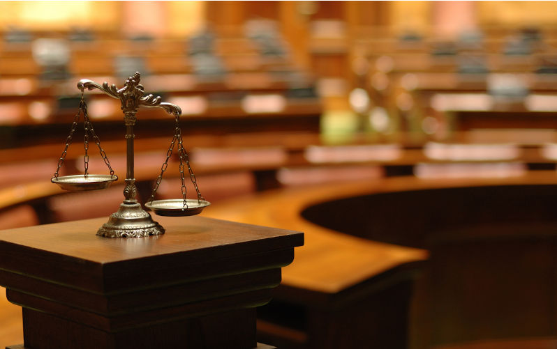 Symbol of law and justice in the empty courtroom, law and justice concept. Image:iStock/Vladstudioraw Who wants to serve on a jury? Is the jury system still the best we can do?