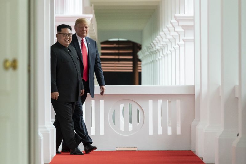 Kim and Trump