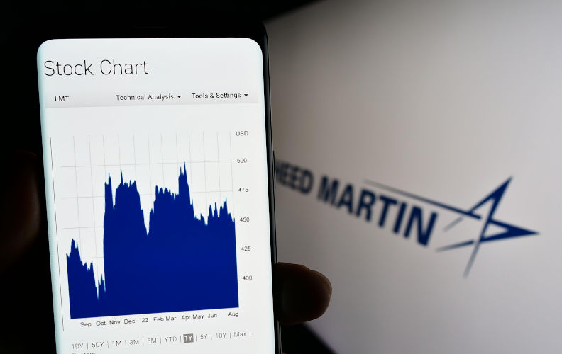 Person holding smartphone with webpage of US defence company Lockheed Martin Corporation on screen with logo. Focus on centre of phone display. Contributor: Timon Schneider / Alamy Stock Photo Image ID: 2RGFB13 When education funds genocide: students raise their voices in defiance