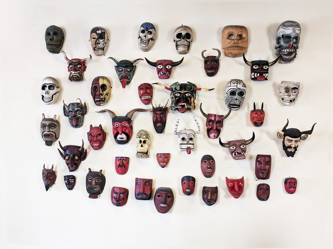 Devil masks Devil masks feature