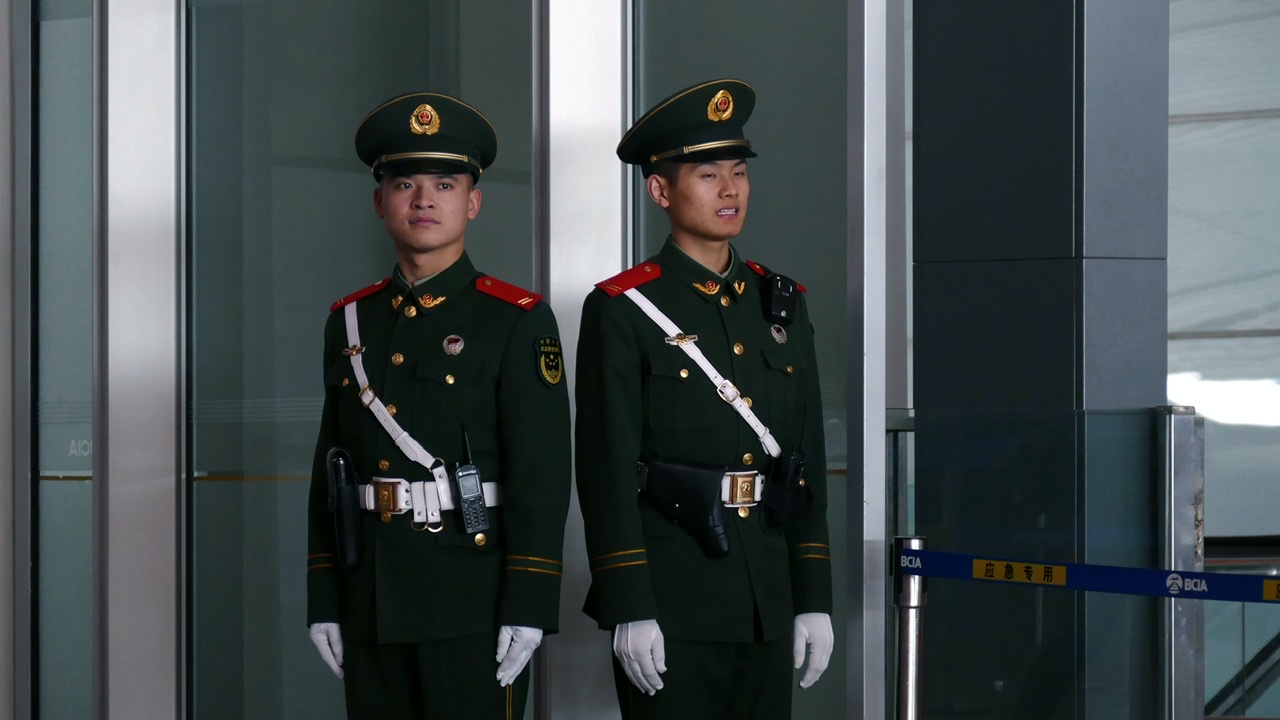 Chinese soldiers feature