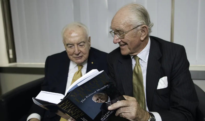 Malcolm Fraser at Gough Whitlam oration 2012