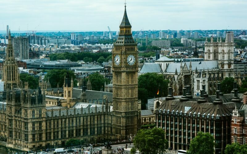 westminster big ben london uk