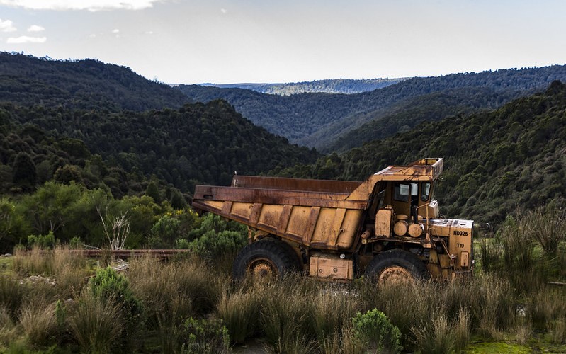 truck wilderness tasmania