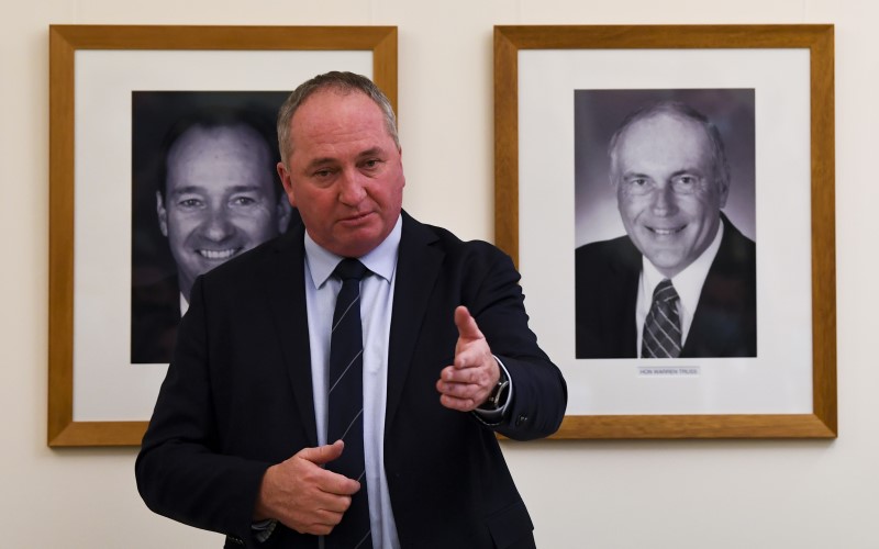 Nationals Leader Barnaby Joyce