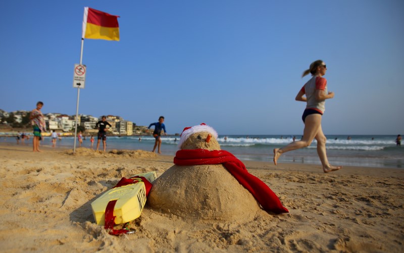 Christmas Bondi Beach