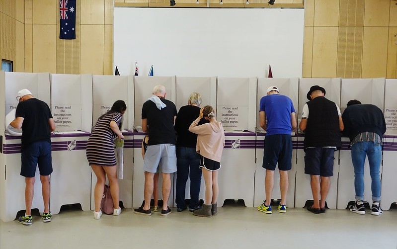 voters polling booth