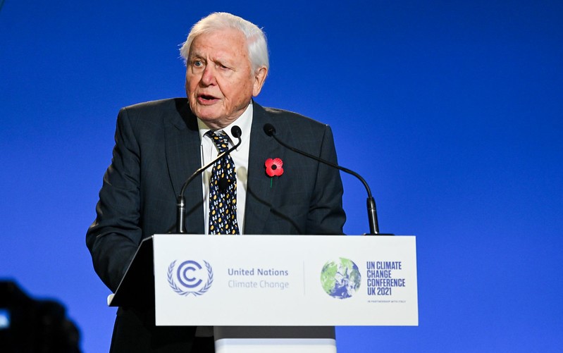 David Attenborough COP26