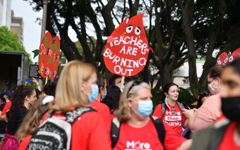 NSW teacher strike