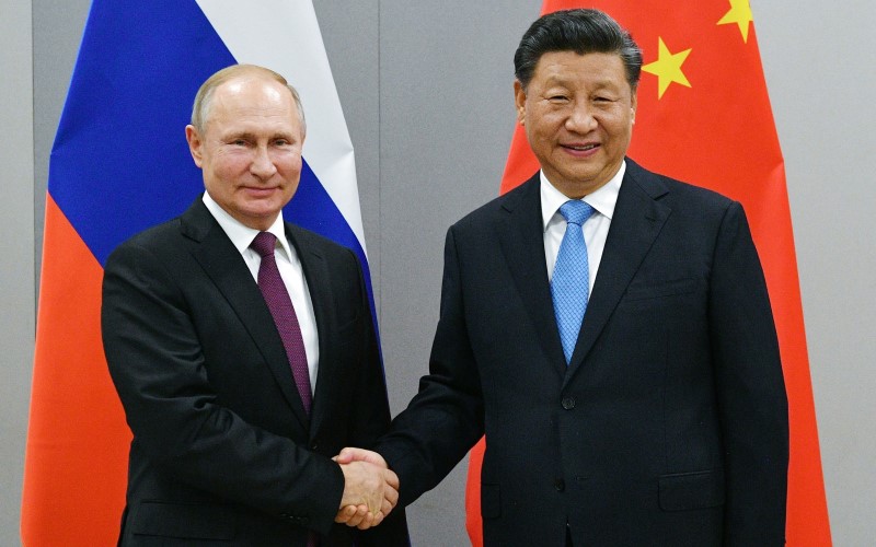 Russian President Vladimir Putin and Chinese President Xi Jinping