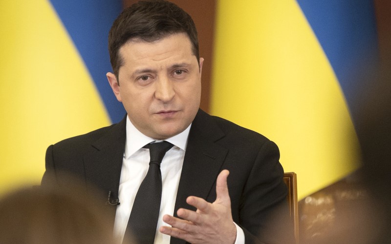 Ukrainian President Volodymyr Zelenskyy