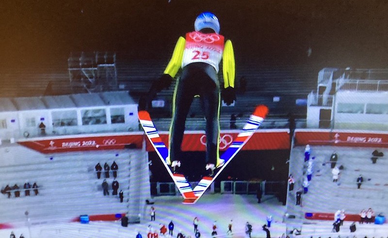 Sky Jumping at Beijing Winter Olympics Sky Jumping at Beijing Winter Olympics
