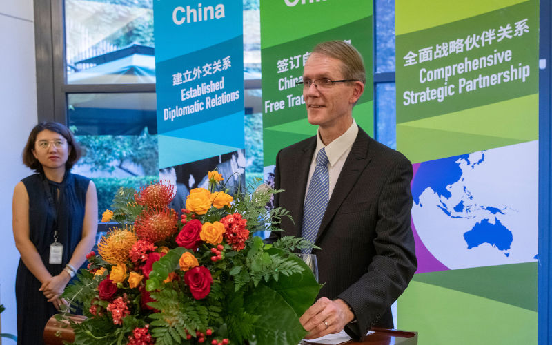 Australian ambassador to China Graham Fletcher