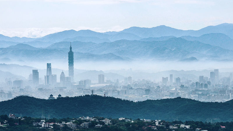 Fog over Taipei