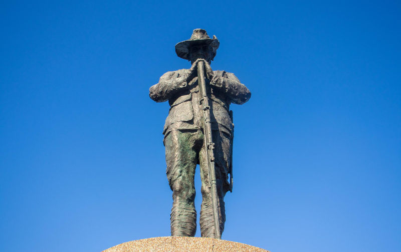 Anzac statue