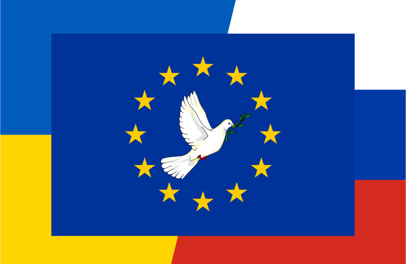 Peace Dove Ukraine Russia Europe.