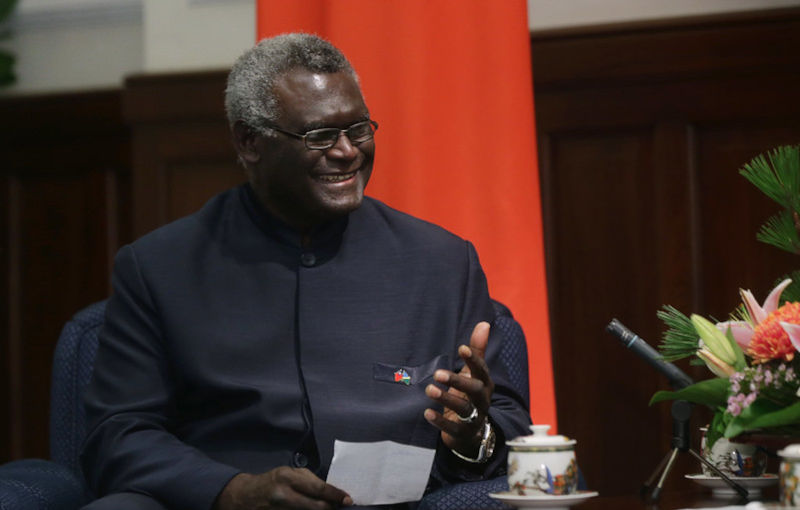 Prime Minister Manasseh Sogavare