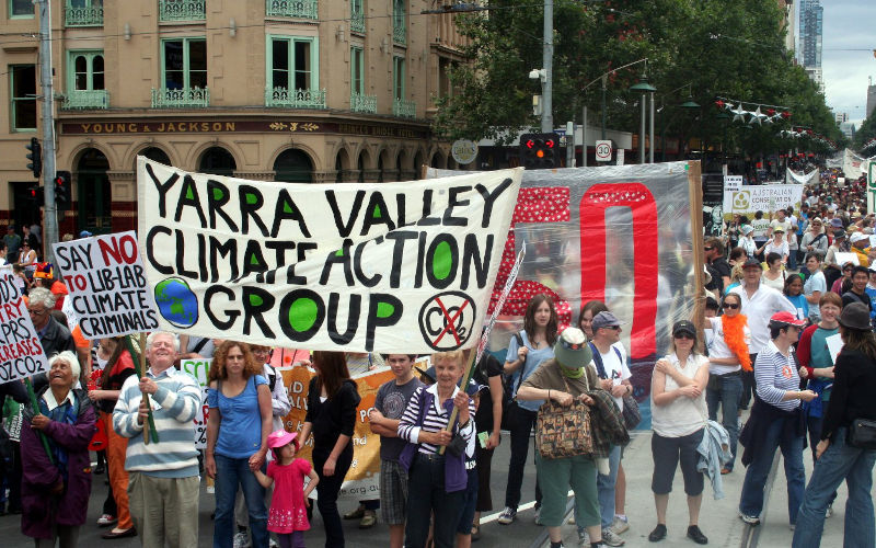 Yarra Valley climate action group.