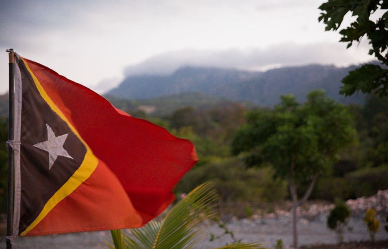 Flag of Timor Leste