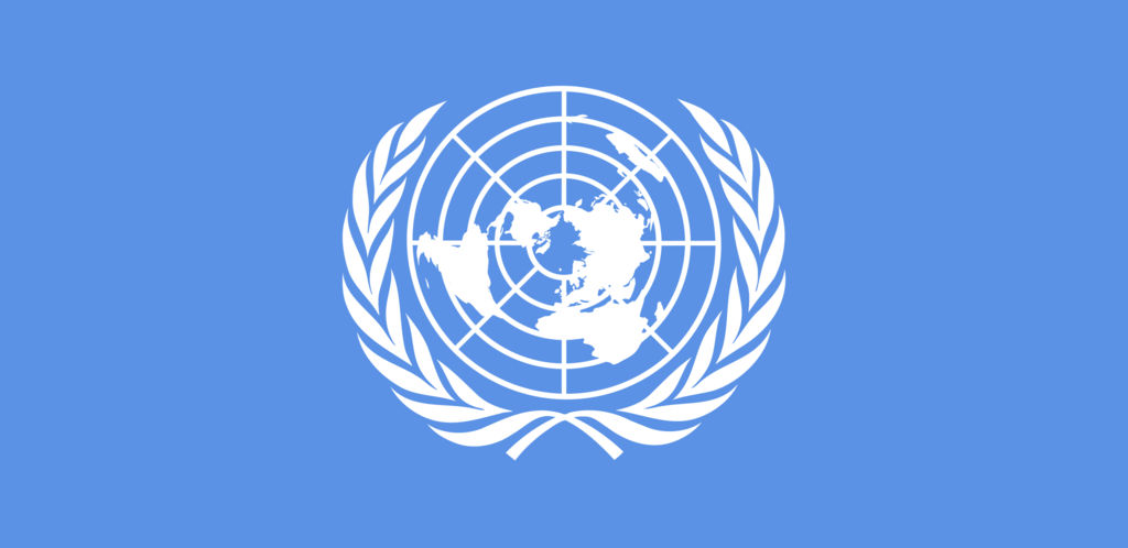 United Nations flag