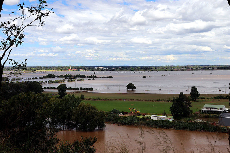 Hawkesbury River in Flood